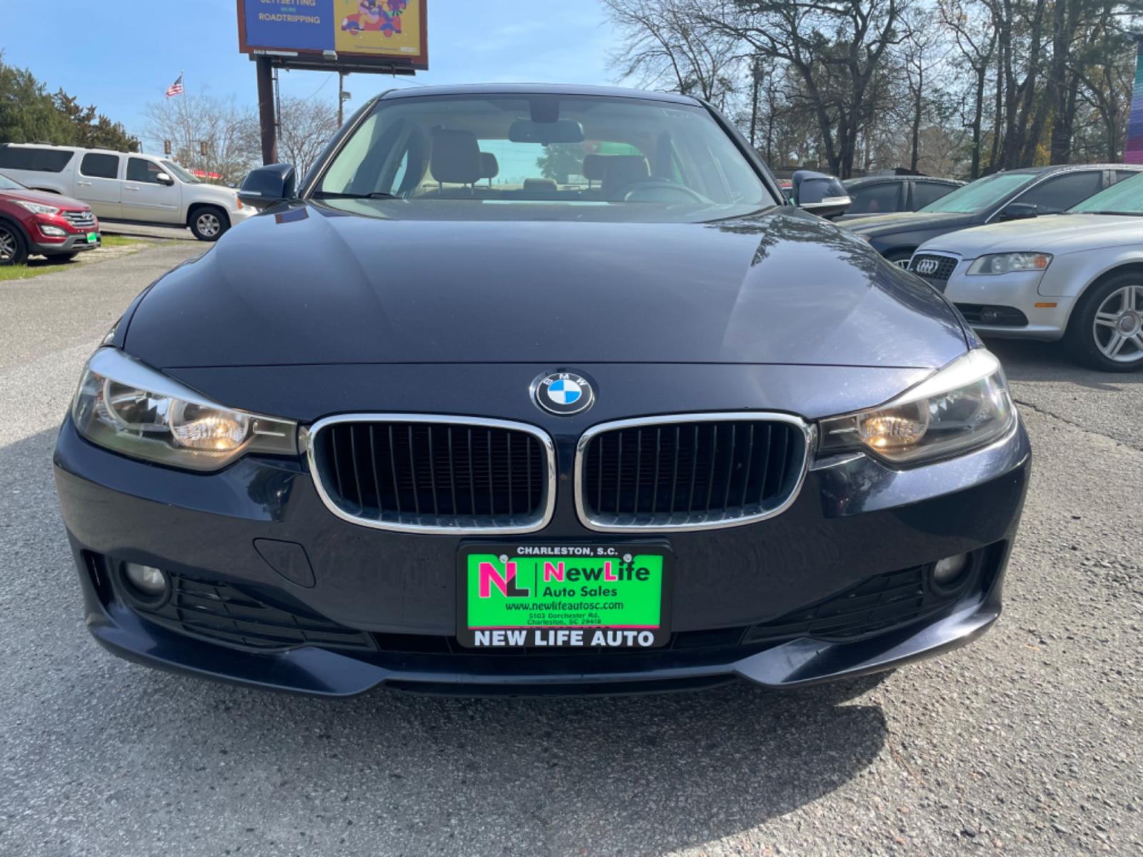 2014 BLUE BMW 3 SERIES 320I XDRIVE (WBA3C3G54EN) with an 2.0L engine, Automatic transmission, located at 5103 Dorchester Rd., Charleston, SC, 29418-5607, (843) 767-1122, 36.245171, -115.228050 - Local Trade-in with Leather, Sunroof, Navigation, CD/AUX/USB, Hands-free Phone, Dual Climate Control, Power Everything (windows, locks, seats, mirrors), Heated, Seats, Push Button Start, Keyless Entry, Alloy Wheels. Clean CarFax (no accidents reported) 101k miles Located at New Life Auto Sales! 202 - Photo #1